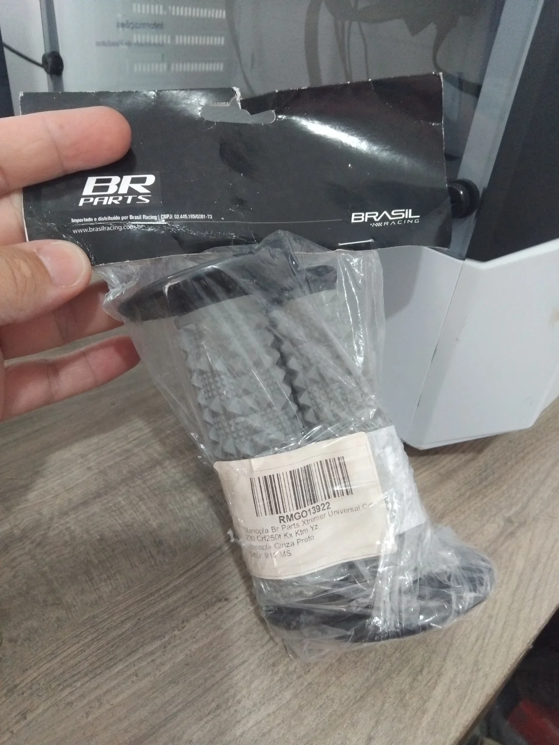 Manopla Br Parts Punho Moto Trilha Motocross Xtremer Cores