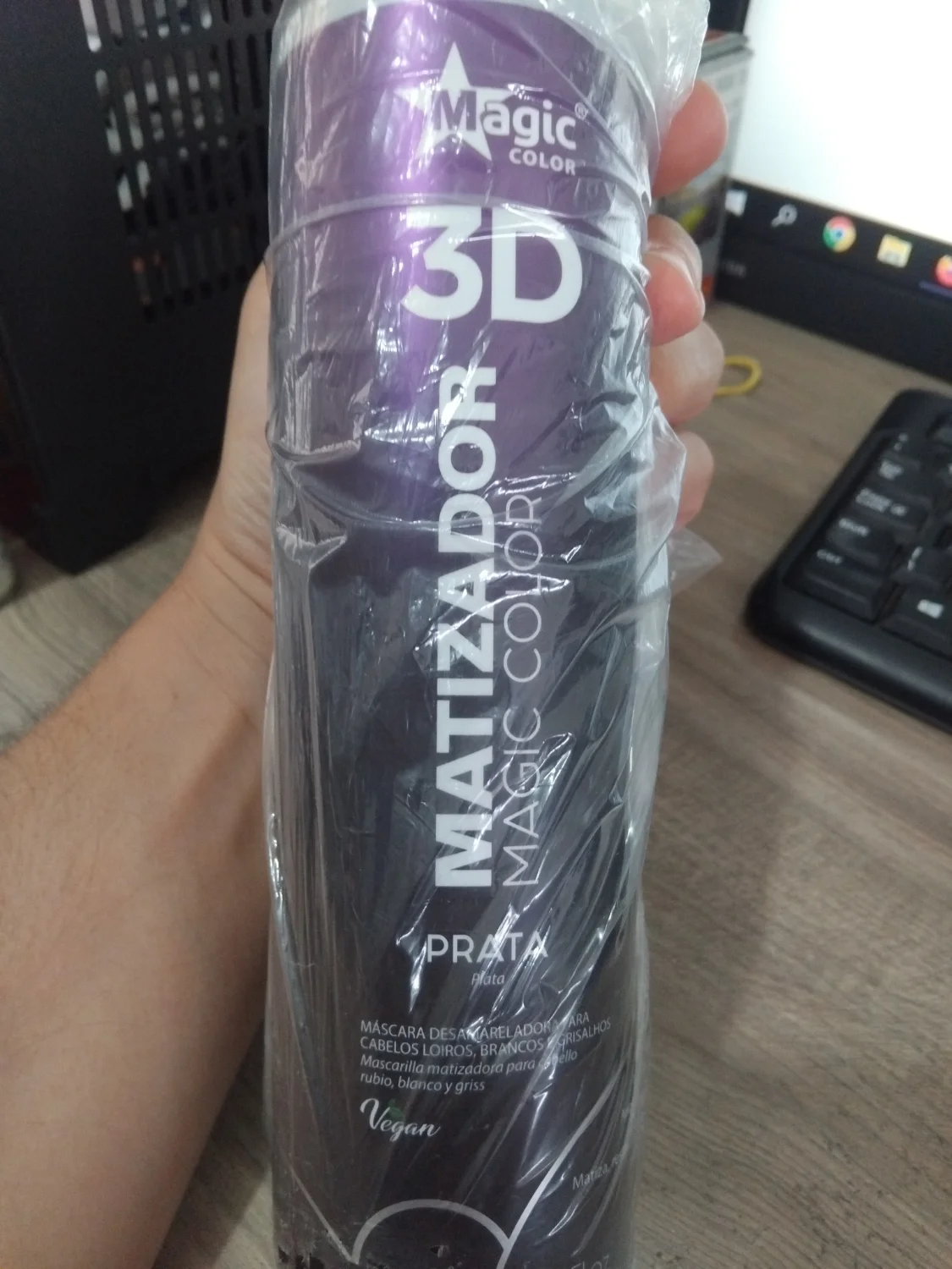 Matizador Magic Color Efeito Prata Tradicional - 500ml Tom Loiro